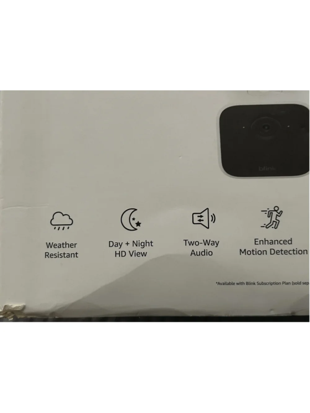 Blink Wired Floodlight Camera LED Smart Security Camera 2600 Lumens